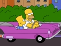 Hra Simpsons Car Jigsaw online