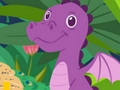 Hra Roztomilý sfarbenie dinosaurov  online