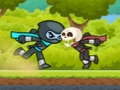 Hra Ninja beží hore a dole  online