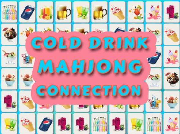 Hra Mahjong pripojenie na studený nápoj  online
