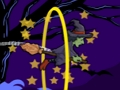 Hra Lietajúca čarodejnica halloween  online