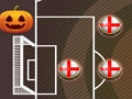 Hra Futbalové čiapky Halloween  online