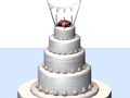 Hra Poleva na torte online  online