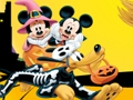 Hra Veselá halloweenska skladačka Disney  online
