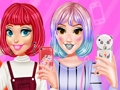 Hra Dizajn puzdra telefónu Princesses Diy  online