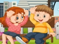 Hra Rozdiely vo verejnom parku  online
