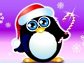 Hra Vianočné puzzle Penguin  online