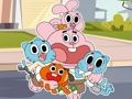 Hra Svet gumball sfarbenie hry online