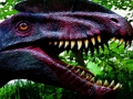 Hra Puzzle Strašidelné zuby dinosaurov  online