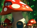 Hra Skladačka Funny Mushroom Houses  online