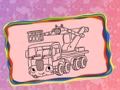 Hra Funny Trucks Farbenie  online
