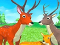 Hra Simulátor jeleňov: Rodina zvierat 3D online