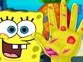 Hra Spongebob, doktor rúk  online