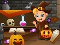 Hra Halloween Hry so skrytými objektmi Haunted House  online