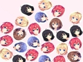 Hra Anime Love Balls dievčatá  online