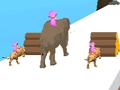 Hra Zviera transformovať závod 3D  online