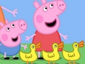 Hra Zbierka puzzle Peppa Pig  online
