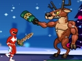 Hra Power Rangers vianočný beh  online