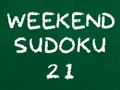 Hra Víkendové sudoku 21  online