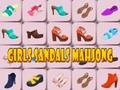 Hra Dievčenské sandále Mahjong  online