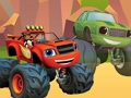 Hra Skladačka Blaze and the Monster Machines  online