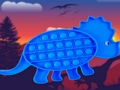 Hra Dinosaur pop it jigsaw online