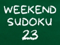 Hra Víkendové sudoku 23  online