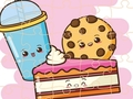 Hra Skladačka Kawaii Food  online