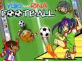 Hra Futbal Yuki a Rina  online