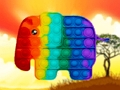 Hra Divoká zver Pop Jigsaw  online