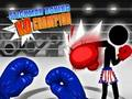 Hra Stickman v boxe KO šampión  online
