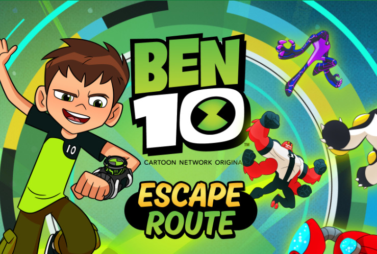 Hra Úniková trasa Ben 10  online