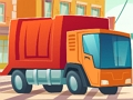 Hra Nákladné auto na triedenie odpadu  online