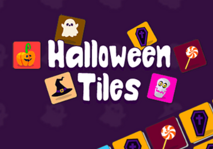 Hra Halloweenske dlaždice  online