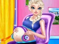 Hra Ľadová princezná Tehotná starostlivosť  online