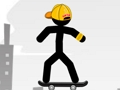 Hra Stickman korčuliar  online