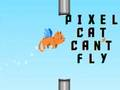 Hra Pixel mačka nemôže lietať  online