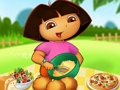 Hra Dora yummy cupcake online