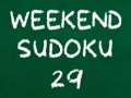 Hra Víkendové sudoku 29  online