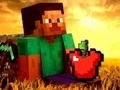 Hra Strieľačka na jablko Mineblox  online