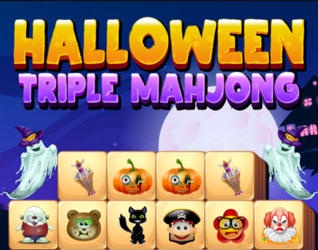 Hra Halloween Triple Mahjong online