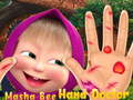 Hra Masha Bee Hand Lekár online