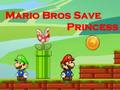 Hra Mario Bros Zachráňte princeznú  online