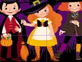 Hra Halloweenske puzzle pre deti  online