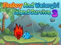 Hra Prežitie ostrovu Fireboy Watergirl 3 online