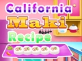 Hra Kalifornský recept na maki  online