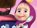 Hra Máša a medveď varenie Dash  online