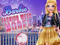 Hra Modelka z týždňa módy Barbie  online