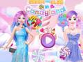 Hra Barbie a Elsa v Candylande  online