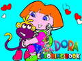 Hra Späť do školy omaľovánky Dora  online